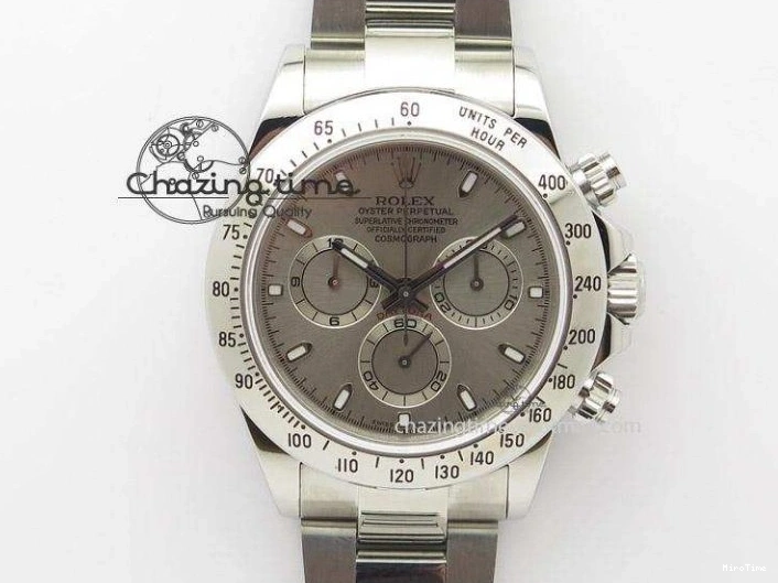 MiroTime 0524 Daytona 126518 VSF 1:1 Best Edition YG Black Dial on Oysterflex Strap VS4131 V2 (Weighted) Refined 329